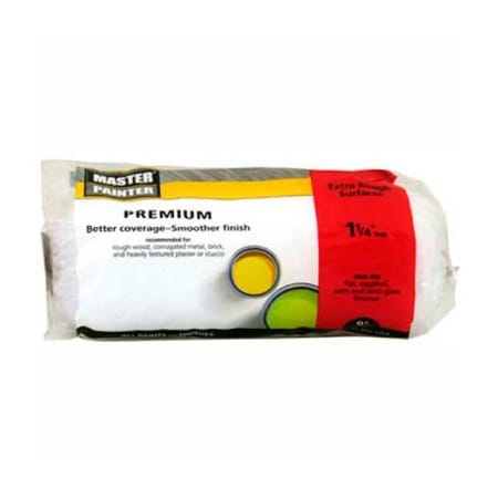 General Paint Master Painter 9" Premium Roller Cover, 1-1/4" Nap, Knit, Extra Rough - 697955